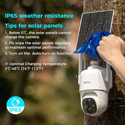 Vicohome 2CQ1 AI 2K Solar Security Camera Wireless Outdoor, Battery Powered - Image 7