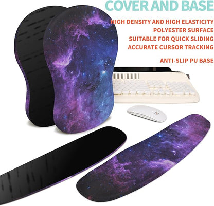 2-in-1 Ergonomic Set, Wave Rise Keyboard Wrist Rest and Massage Bulge Slope - Image 6
