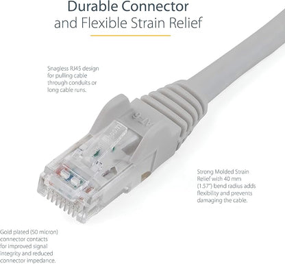 StarTech 12ft CAT6 Ethernet Cable - Image 3