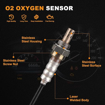 Oxygen Sensor Downstream 234-4490 22135 Compatible - Image 7