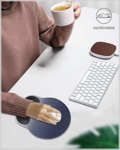 Ergonomic Mouse Pad with Wrist Rest, Large Mousepad, Wrist Support Mouse Mat - Image 7
