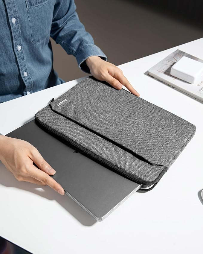 tomtoc Slim Laptop Sleeve Case for 13-inch New MacBook Air M4/A3420 M3/A3113 - Image 6
