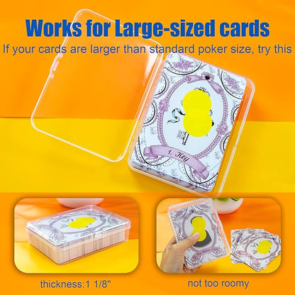 4 Pcs Playing Card Case, for Go Fish/Old Maid/Oracle Card/Other Larger Than - Image 3