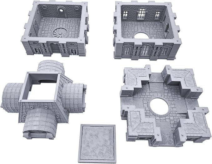 Barrel Riders Barracks by Printable Scenery, 3D Printed Tabletop RPG Scenery - Image 7