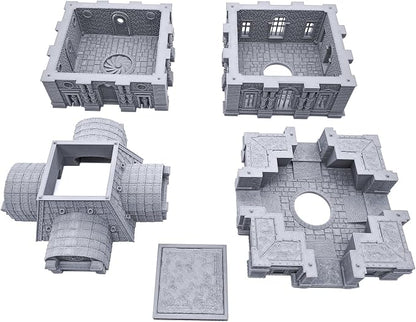 Barrel Riders Barracks by Printable Scenery, 3D Printed Tabletop RPG Scenery - Image 7