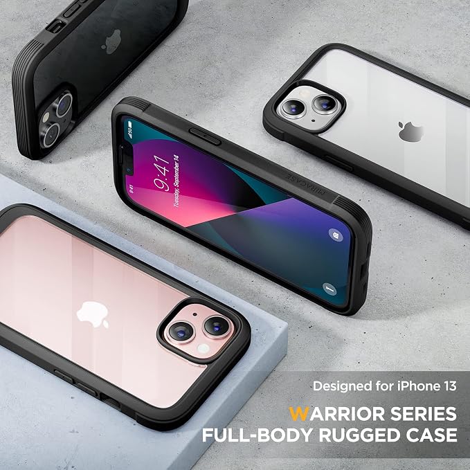 Miracase Compatible with iPhone 13 case 6.1 inch, 2021 Upgrade Full-Body Glass - Image 6