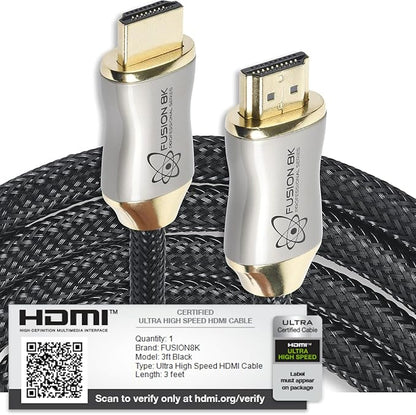 HDMI 2.1 Certified Cable Supports 10K 8K @60Hz and 4K @120Hz Compatible - Image 2