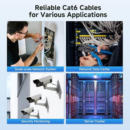 Cable Matters 10Gbps CM Rated 24AWG Stranded Cat 6 Ethernet Cable - 500ft - Image 9