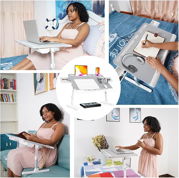 KLEAR Foldable Laptop Bed Tray Desk - Image 5