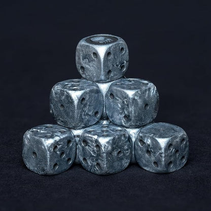 D6 Dice Set – 10× Six-Sided Resin Dice - Image 3