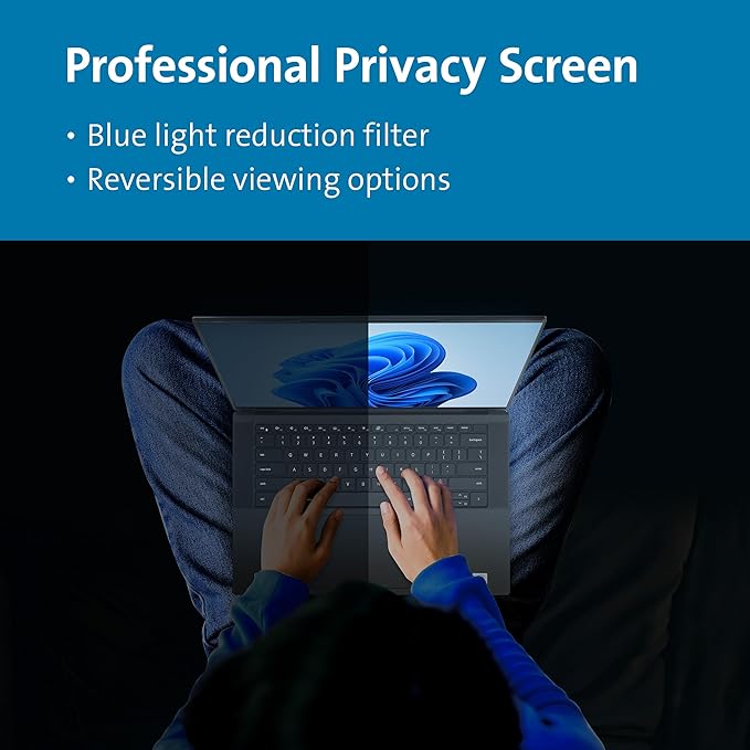 Kensington MagPro™ Magnetic Laptop Privacy Screen 15.6 inch, Removable 16:10 - Image 5