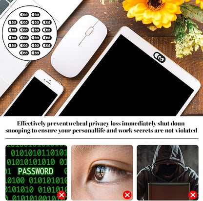 20 Pcs Webcam Cover Slide, 0.023 Inch Ultra Thin Universal Laptop Camera Cover - Image 3