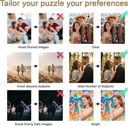 Personalized Photo Puzzle with Glossy Finish – Custom Jigsaw Puzzle - Image 4
