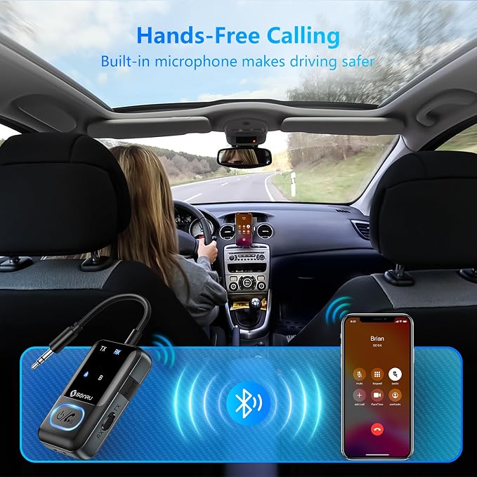 SONRU Bluetooth 5.3 Transmitter Adapter - Image 7