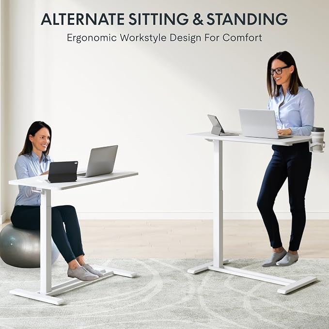 FLEXISPOT Mobile Standing Desk - Image 9