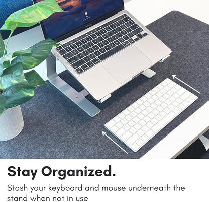 Macally Aluminum Laptop Stand for Desk - Image 5