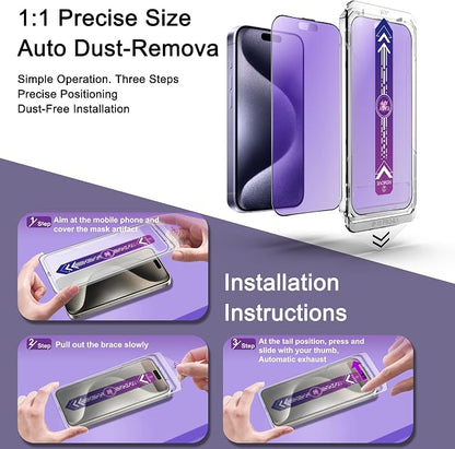 2 Pack Anti Blue Light Matte Screen Protector - Image 3