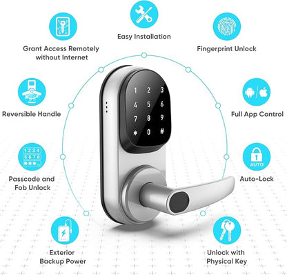 Sifely Keyless Entry Smart Lock - Image 2