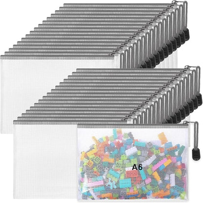 Jetec 32 Pcs Mesh Zipper Bags Toy Storage Bikini Organizer Bag Bolsas Para by Jetec