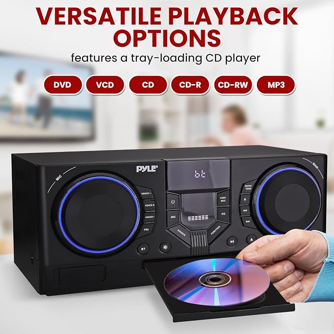 Pyle 4-Piece Bluetooth Stereo System - Image 4