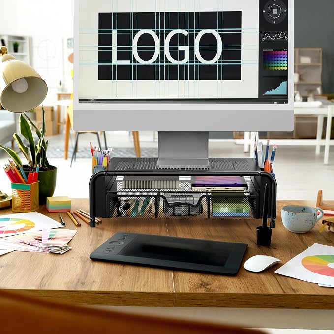 Simple Houseware Monitor Riser Stand - Image 5