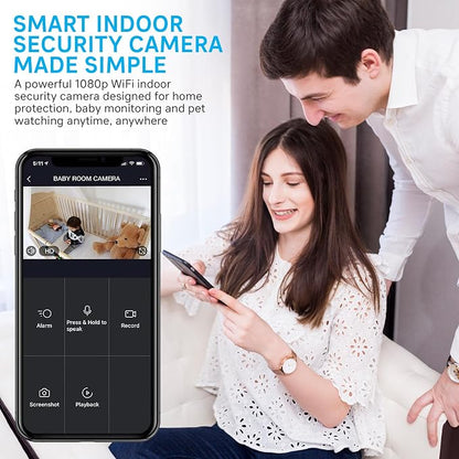 Geeni Vivid Indoor Smart Security Camera – HD Live Stream Camera - Image 2