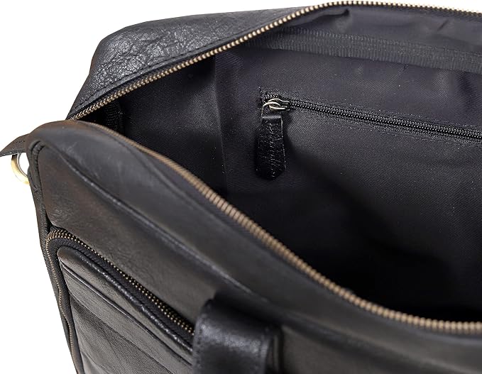 VC VINTAGE COUTURE Leather briefcase bag - Image 7