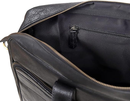 VC VINTAGE COUTURE Leather briefcase bag - Image 7