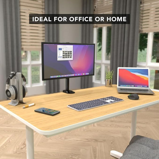 Mount-It! Single Monitor Desk Mount – Computer Screen Stand - Image 2