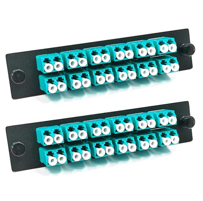 12 Duplex LC/OM3 Fiber Patch Panel by Duogaliaopticalfiberproduct