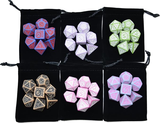 SmartDealsPro Retro Polyhedral Dice Sets - Image 5