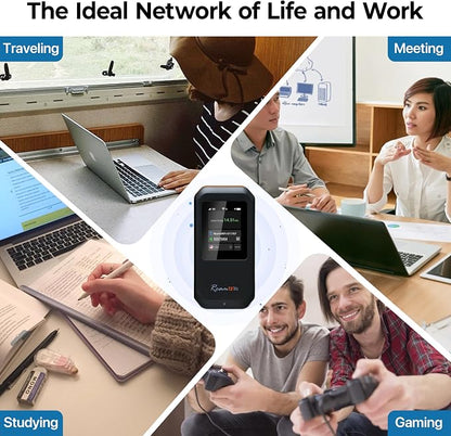RoamWiFi 5G Mobile Hotspot WiFi6-4nm Chip | 10GB US/CA/MX + 1GB Global Internet - Image 7