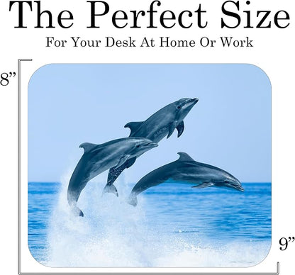 Coastal Shoreline Waves Sandy Beach Theme Mouse Pad Mat Mousepad - Image 3
