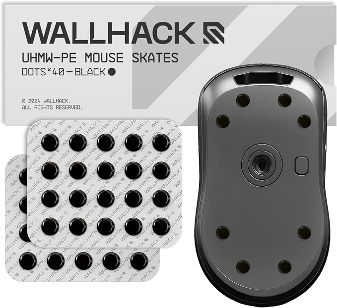 Wallhack UHMW-PE Dot Mouse Skates | Premium Universal Skates by Wallhack