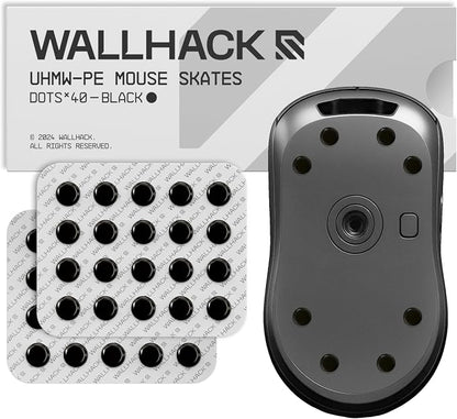 Wallhack UHMW-PE Dot Mouse Skates | Premium Universal Skates by Wallhack