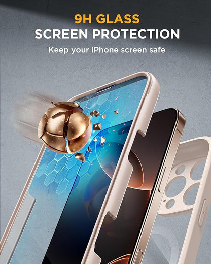 Miracase Magnetic for iPhone 16 Pro Case Full-Body Phone - Image 3