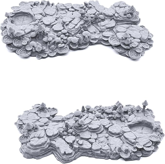 EnderToys Shroom Grotto Floors by Printable Scenery, 3D Printed Tabletop RPG - Image 4