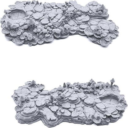 EnderToys Shroom Grotto Floors by Printable Scenery, 3D Printed Tabletop RPG - Image 4