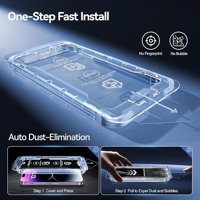 SMARTDEVIL 2+2Pack Privacy Screen Protector - Image 2