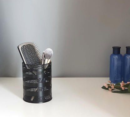 Metal Mesh Pen Pencil Cup Holder Stand Office Desk Organizer Stationery Caddy - Image 5