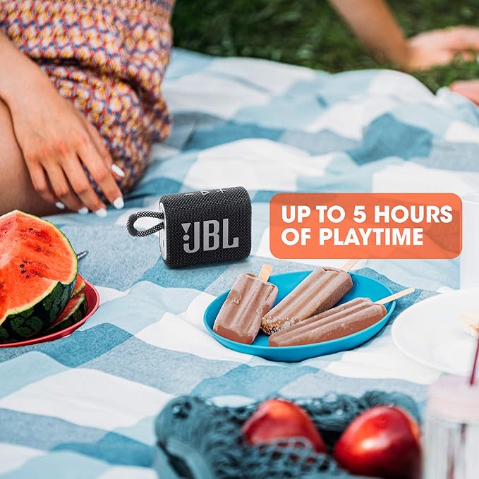 JBL Go 3 - Portable Mini Bluetooth Speaker, big audio and punchy bass, IP67 - Image 6