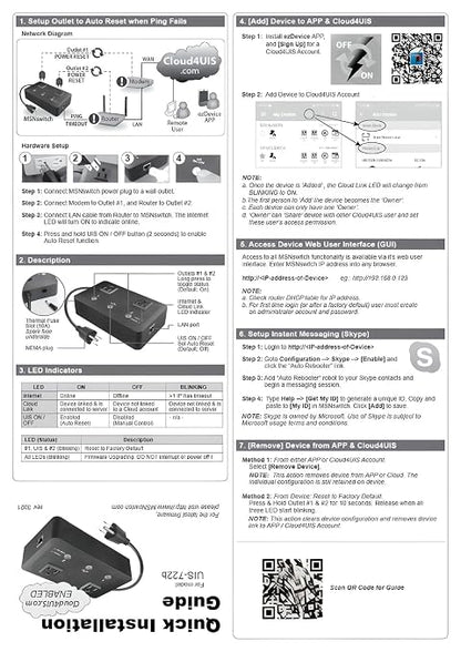 MSNSwitch2 Internet Enabled IP Remote Power Switch - Image 9