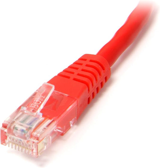 STARTECH.COM 15 FT RED Molded CAT5E UTP Patch Cable - Image 2