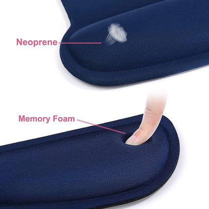 MOSISO Wrist Rest Support for Mouse Pad & Keyboard Set, Ergonomic Mousepad - Image 4