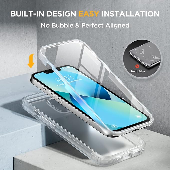 Miracase Compatible with iPhone 13 Mini case 5.4 inch, 2023 Upgrade Full-Body - Image 4