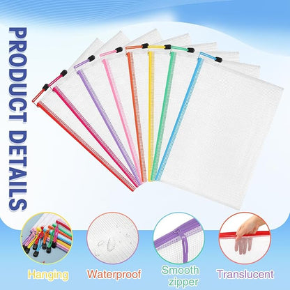 Jetec 32 Pcs Mesh Zipper Bags Toy Storage Bikini Organizer Bag Bolsas Para - Image 3