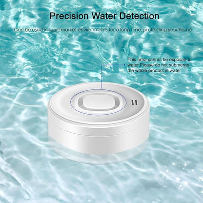 WiFi Water Leak Detector: Smart Water Sensor Alarm, 100dB Adjustable Alarm and - Image 7
