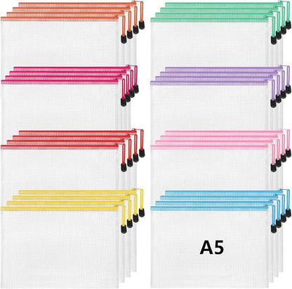Jetec 32 Pcs Mesh Zipper Bags Toy Storage Bikini Organizer Bag Bolsas Para by Jetec