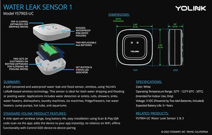 YoLink X3 Version Smart Water Leak Protection Kit: X3 Valve Controller - Image 9