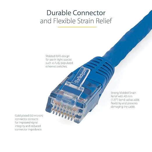StarTech 100ft CAT6 Ethernet Cable - Image 3